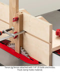 Top Shelf T Slot Router Bit Set With Half Inch Shank crafted for sharp track saw clamp grooves and standard insert fasteners.