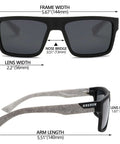 Polarized Sports Sunglasses For Men And Women Vintage Square Fishing Glasses UV400 Protection Dope Outdoor Shades Unisex Frames B1