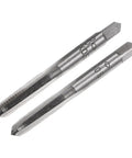 Metric Hand Tap Set M5 X 0.5 Taper And Bottom Thread Taps Kit For Repair And Hand Threading In Alloy Tool Steel, 3 Flutes