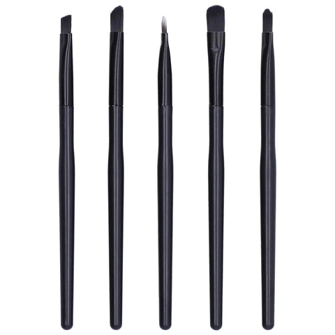 Five brushes from the Watch Cleaning Brush Set With Storage Box 5 Piece Soft Bristle Gear For Delicate Watch Care Maintenance And Repair