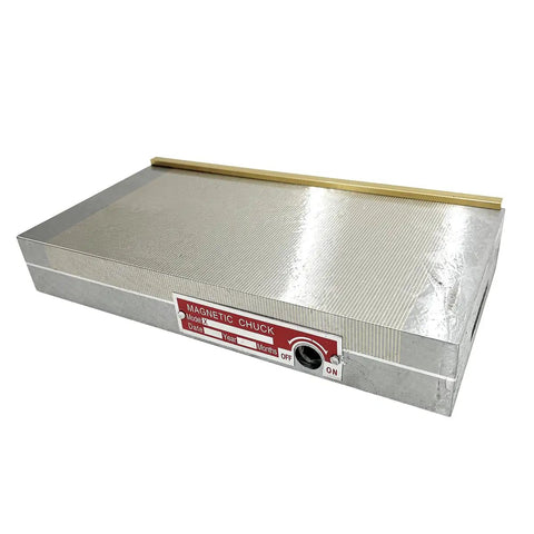 Heavy Duty 6x12 Inch Rectangular Magnetic Chuck For Lathes And Surface Grinding Machines With Permanent Magnet Hold