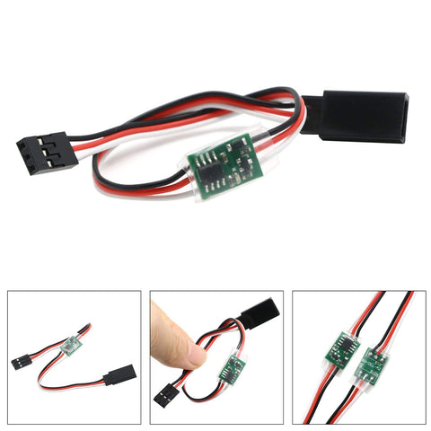 5V-6V Slow Servo Speed Reducer Module For RC Models, Slow Release Steering Gear Delay Controller To Tame Those Twitchy Servos, Ideal For Ailerons And Retractable Landing Gear