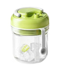 Close-up of 2 In 1 Ice Bottle Portable Ice Maker Hydration Gear With Leakproof Seal Travel Friendly Press Panel Touch Free Ice Release