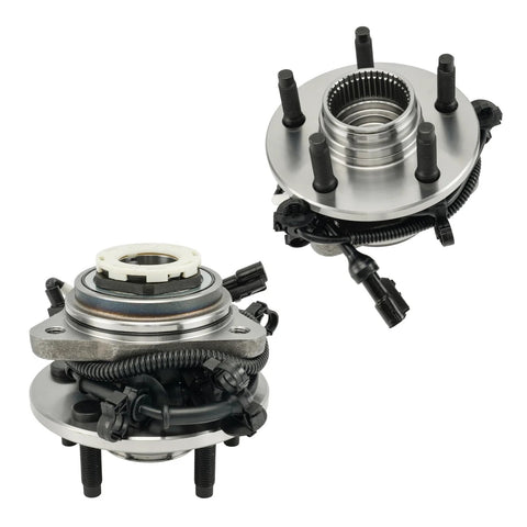 Front Wheel Bearing And Hub Assembly 515027 For 1998 To 2000 Ford Ranger 4X4 3.0L V6 With ABS 5 Lug Direct Fit Replacement, shown close-up.