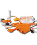 Maxi Orange Condensate Pump For Mini Split ACs, Self Priming, Remote Reservoir Design, Easy Install Above Ceiling Or In Case