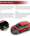 Image showing a detailed overview of compatible vehicles for Heavy Duty Battery Hold Down Clamp Kit for Ford Mercury Lincoln Cars.