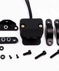 12V Mini Rocker Switch Handlebar Control For ATV And UTV Winches Waterproof Remote wired switch and mounting hardware components