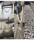 Badass Heavy Duty Cargo Lifting Net Rock Solid Hoisting Sling with durable nylon webbing for secure load handling and outdoor use.
