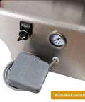 Heavy Duty Double Head Pneumatic Bottle Filler Built Tough handles one to forty bottles per minute with foot switch and pressure gauge.