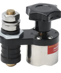 Super Cool Xiuganpo Magnetic Welding Ground Clamp With Switch On Off Holder And Silicone Insulation Copper Rod close-up view.