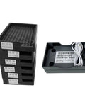 Fully Automatic Screw Arrangement Machine With Six Trays To Keep Your Workbench Hella Organized And Make Fastener Sorting A Total Breeze For Serious Builders Nationwide, featuring adjustable trays.