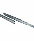 Beefy 26 Inch Heavy Duty Steel Drawer Slides With Full Extension And Over Travel, Side Mount Ball Bearing Rails, 250 Lb Per Pair