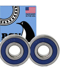 Beefed Up Heavy Duty Ball Bearings 17x47x14mm Sealed Chrome Steel 2 Pack with High RPM Support Ultra Durable for RC Cars Drones and DIY Projects Reduces Maintenance and Replacement Frequency with Smooth Low Friction Performance, 2 bearings shown