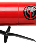 Red Air Die Grinder Tool 0.63 HP 27 000 RPM Quarter Inch Collet Straight Head Heavy Duty Pneumatic Grinder