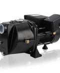 1.75 HP Cast Iron Shallow Well Jet Pump 2070 GPH Above Ground Booster Water Transfer Pump 0 To 25 Ft Deep Dual Voltage 115V And 230V Tough As Nails