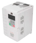 Three Phase VFD Drive 380V 5.5KW Inverter With 0 To 400Hz Range, Eight Stage Programmable PID Control, RS485 Communications For Motor Speed Control, A Real Workhorse For Pumps Fans And Industrial Gear, white panel view