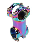 Lightweight Aluminum Alloy Bicycle Stem With CNC Machining In Dazzle Color, 31.8mm handlebar stem, hollowed design