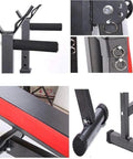 Detail of All In One Sit Up Bench For Home Gym Weightlifting Bench With Foldable Frame And Non Slip Base Multi Function Dumbbell Bench