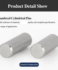 Stainless Steel Shelf Dowel Pins Set Of Five 14mm Diameter 60 To 150mm Lengths Cabinet And Furniture Pegs Smooth Round