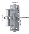Heavy Duty Self Closing Spring Hinges For Doors And Gates No Brainer Install And Smooth Auto Close For Home And Commercial Use Sturdy Steel Construction Built To Last Reliable Hinged Hardware, 10cm steel hinge