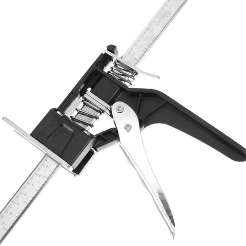 Close-up of 2Pack Ergonomic Arm Lifting Tool Hand Jack For Furniture Tile And Appliance Elevation Adjustable Height Lifter with steel build.