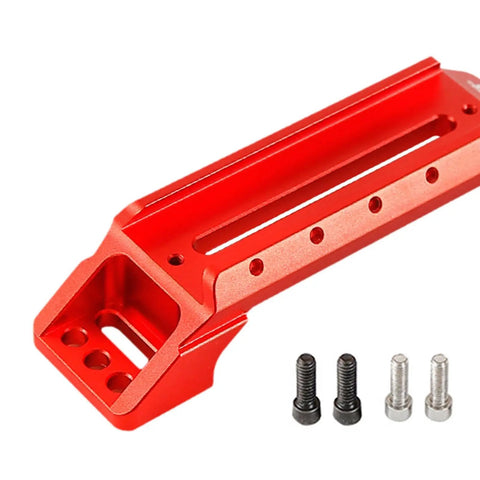 Red alloy 60° slot bracket and screws for Astronomy Telescope Carrying Handle Mount Bracket With 60 Degree Slot For Seamless Guiding.