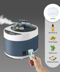 4L Portable Sauna Steamer With 1500W Heating, Fast Heat, Stainless Steel Pot, Home Spa Fumigation Steam Machine with remote control