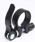 31.8mm Aluminum Bicycle Seat Post Clamp Quick Release Collar Type 1 Hollow Ergonomic Design Lightweight and Secure