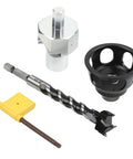 Built Tough Vertical Drill Guide Aluminum Alloy Positioning Jig For Precision Woodworking Doweling with interchangeable bushings tools.