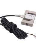 Heavy Duty Built Tough Load Cell Sensor Providing Straight Up Precision Weighing Output For Industrial Mixing Stations And Batching Systems With Zero Hassle Setup, stainless steel design with cable.