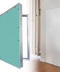 No Sweat Hidden Drywall Access Door Panel With Rock Solid Aluminum Frame And Sweet Magnetic Latch, 1.8mm aluminum profile.