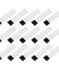 Hall Effect Sensor Kit, 15-Piece Current Measurement Sensors For Industrial Control And Home Projects, Alloy Construction For Durable, Stable Readings, Easy Install, Reliable Accuracy And Fast Setup, 15 black three-pin sensors