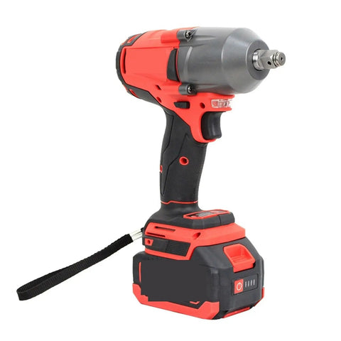 Brushless Electric Wrench Power Tool Cordless 1/2 Inch Car Repair High Torque Impact Driver Lightweight Ergonomic Design For Home And Auto Use Smooth Operation Built To Handle Heavy Duty Jobs With Ease Fast And Efficient Performance You Will Love