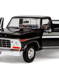Ford F150 1 24 Diecast Collectible Model Truck Black With Opening Doors And Detailed Interior Slick Premium Rubber Tires