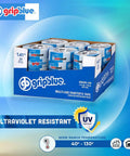 Box of Blue Painter's Tape Pro-Grade 1.5 Inch Wide, 30 Rolls Masking Tape For Sharp Lines and Clean Edges