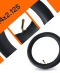 Two Pack 14x2.125 Bike Inner Tubes For 14 Inch Wheels, Beefy Rubber, Electric Bike Tube, Reliable Replacement