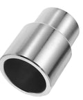 Tall Truck Lift Extension Adapter With 1.38 Inch Lift Heightening Leg And 1.54 Inch Hole Jack Riser, silver steel construction