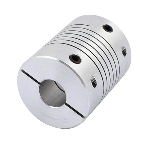Beefy 14Mm To 12Mm Shaft Coupling For Stepper Motors, 40X32Mm Aluminum Alloy Joint Connector, Screw Clamp Design