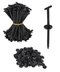 Nylon Universal Cable Tie Buckle Kit 50 Pcs Heavy Duty Pro Grade Fasteners UV and High Temperature Resistant