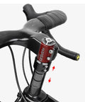 Adjustable Bicycle Handlebar Riser Stem Extension Up To 60 Mm For Mountain Bikes, Aluminum Alloy Height Adapter With 28.6 Mm Clamp