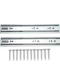 12 Inch Ball Bearing Drawer Slides With Full Extension For RVs Yachts And Home Drawers 30KG Heavy Duty Cabinet Rails with screws