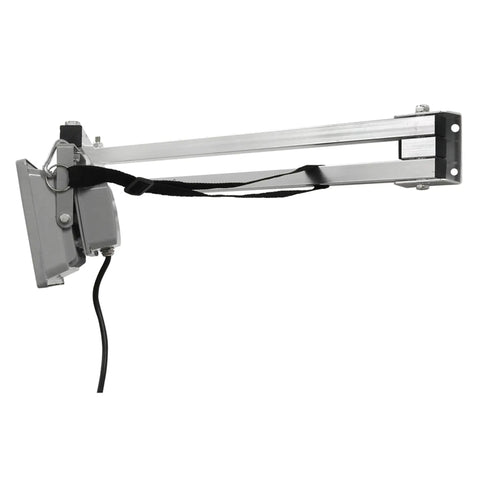 Adjustable Aluminum Swing Arm Led Industrial Work Light 2250 Lumens For Workshop Garage Shop Race Trailer And Warehouse 120 Volt Heavy Duty