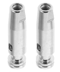Two Pack Replacement Fencing Epee Tips, Heavy Duty Stainless Steel Blade Parts For Training And Competition