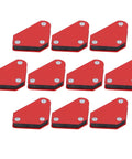 Super Cool Mtlavishness Welding Magnet Set With 10 Pcs Multi Angle Fixed Soldering Tools featuring red magnets for 45, 90, 135 degree angles.