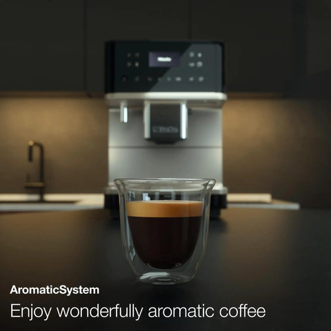 Top Shelf Fully Automatic Coffee And Espresso Maker Featuring Quiet Steel Grinder And Rich Milk Frother For Smooth Real Deal Brews And Quick Daily Home Satisfaction with a cup of espresso.