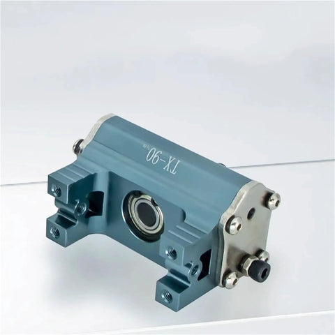 Heavy Duty Pneumatic Gripper Cylinder With Mechanical Arm Clamp For Single Or Double Water Clip Base And 90 Degree To 180 Degree Rotary Mounts Robot Automation Tool Compatible AlfaTX