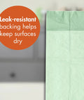 Ultra Dry Quick Change Underpads 30 By 36 Inches 100 Count with leak-resistant backing for moisture protection.