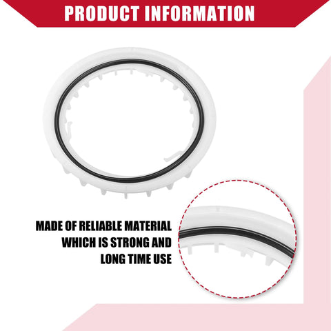 Fuel Pump Gauge Lock Ring Retainer With Seal Ring For Toyota Highlander 2004 2010 And Lexus RX330 RX350 RX450h RX450hL 2004 2022 1 Set White