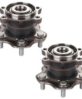 Pre Greased AWD Rear Wheel Bearing And Hub Assembly For 2008 2013 Nissan Rogue 5 Lug Non ABS 2 Pack Beefed Up Heavy Duty Replacement