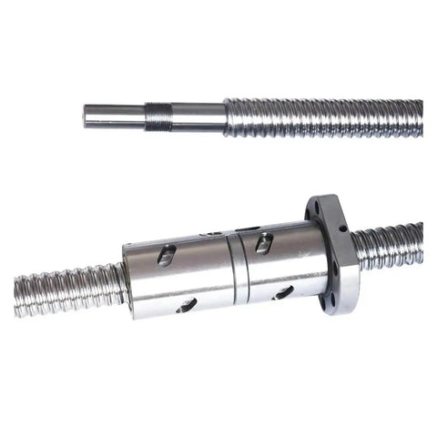 Run Slick 1605 C5 Ball Screw With Double Preloaded Nuts Killing All Slop For Tight Linear Control On Machine Tools And CNC Routers, 900mm, chromium steel.